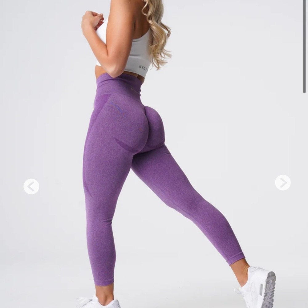 NVGTN Violet Contour Seamless Leggings Size Small
